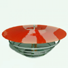 Red Saucer Pop Table